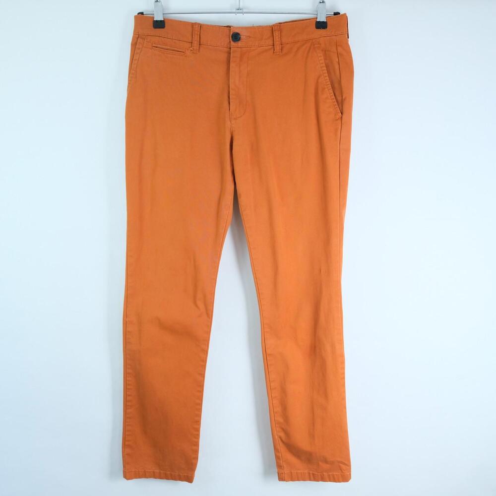 Tommy Hilfiger Orange Men's Chino Pants